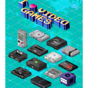 Retro Video Games Consoles