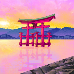 Torii Gate on the Water